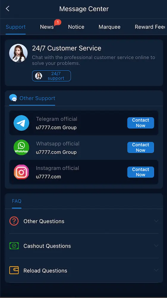 U7777 Game support, U7777 Game, U7777 Game Download U7777 Game APK
U7777